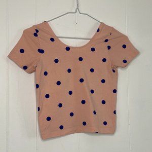 Polka Dot Crop Top